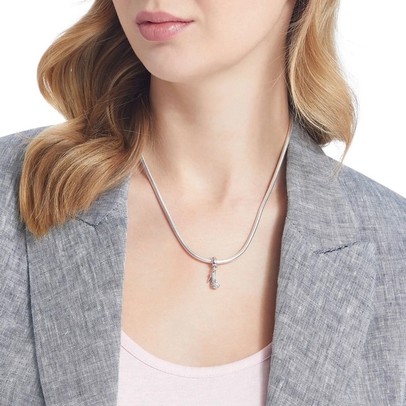 Brand NEW Authentic Pandora Pavé Stiletto Shoe Dangle Charm Jewelry S925 ALE - Picture 7 of 8